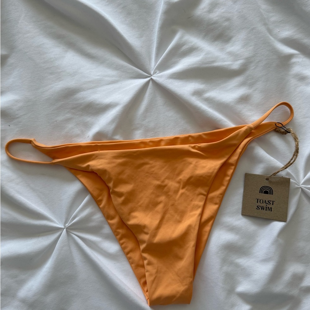 Toast NWT  Orange Bikini Bottom